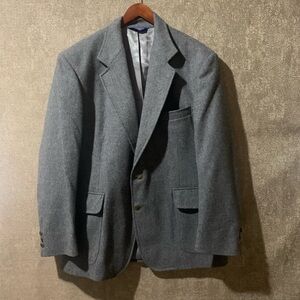 Pendleton Gray Sport Coat Tailored Blazer